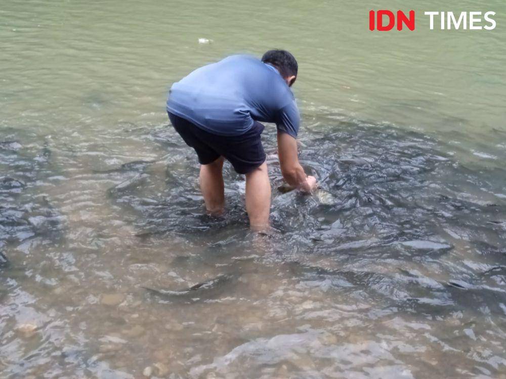 Luanti Fish River Spa di Sabah. (IDN Times/Sandy Firdaus)