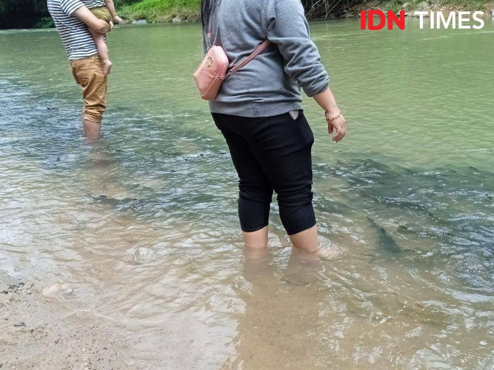 Luanti Fish River Spa di Sabah. (IDN Times/Sandy Firdaus)