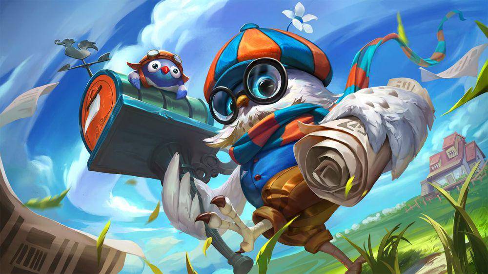 tampilan skin Diggie Pigeoneer