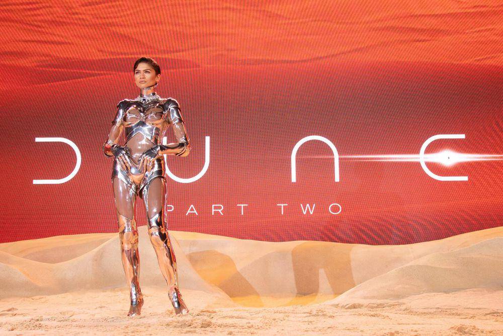 Zendaya di world premiere Dune 2 di London (Instagram.com/dunemovie)