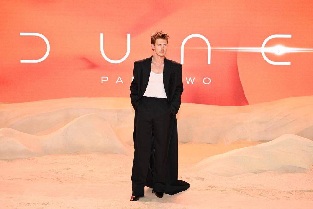Austin Butler di world premiere Dune 2 di London (Instagram.com/dunemovie)