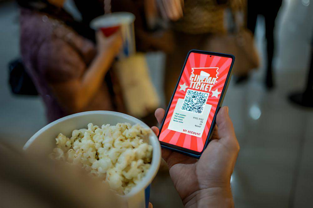 ilustrasi tiket film anime (istockphoto.com/Drs Producoes)
