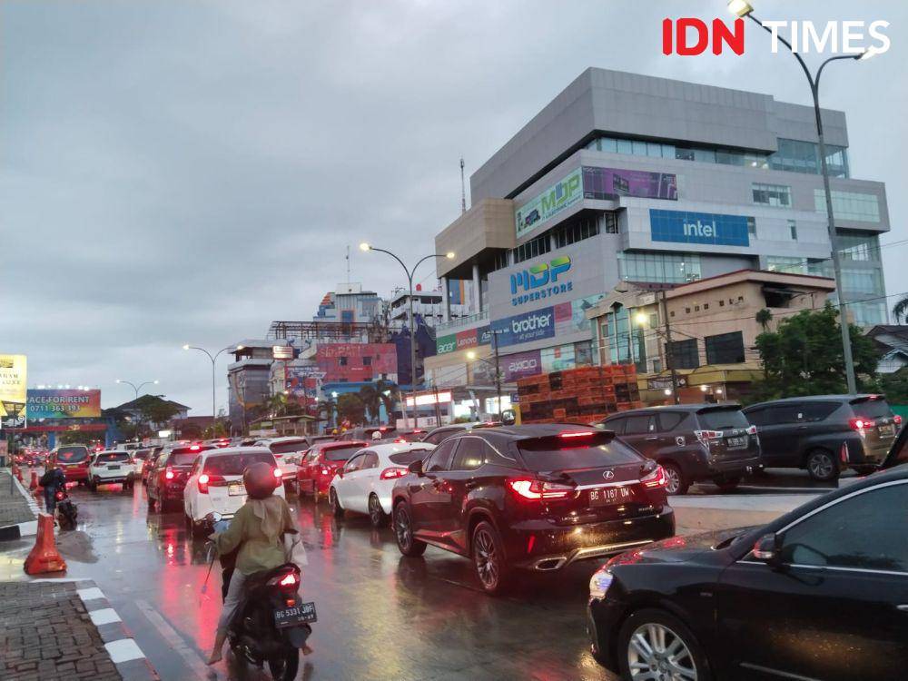 Situasi Sudut Perkotaan Palembang (IDN Times/Feny Maulia Agustin)