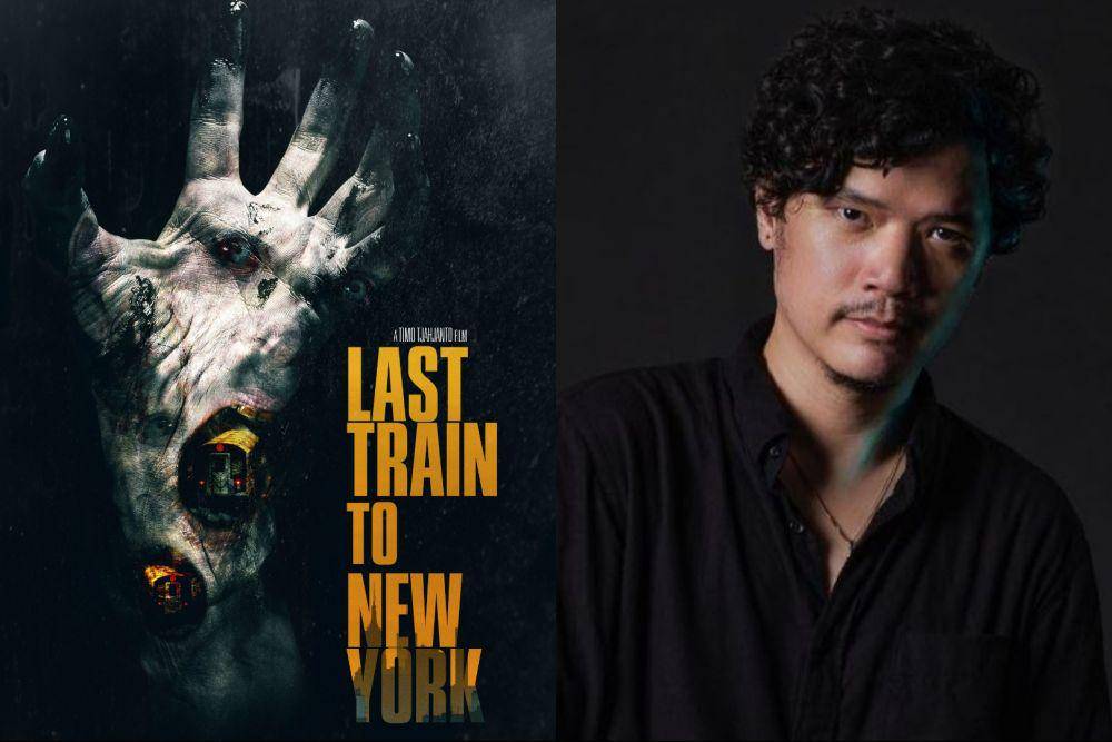 poster film The Last Train to New York dan Sutradara Timo Tjahjanto (dok. New Line Cinema/The Last Train to New York) | (instagram.com/timobros)