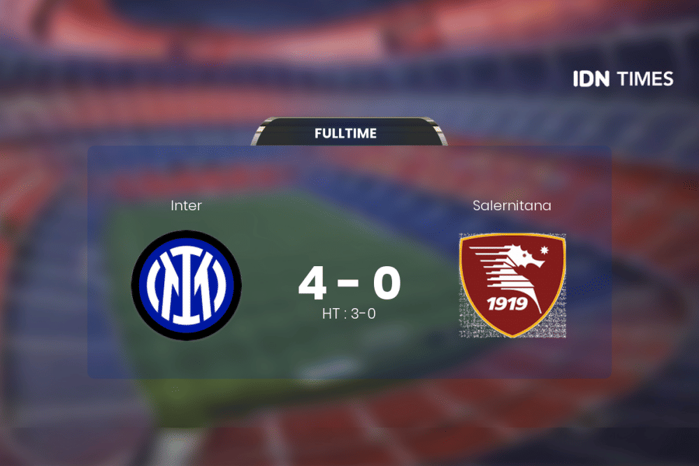 Inter Curi Poin Penuh Atas Salernitana