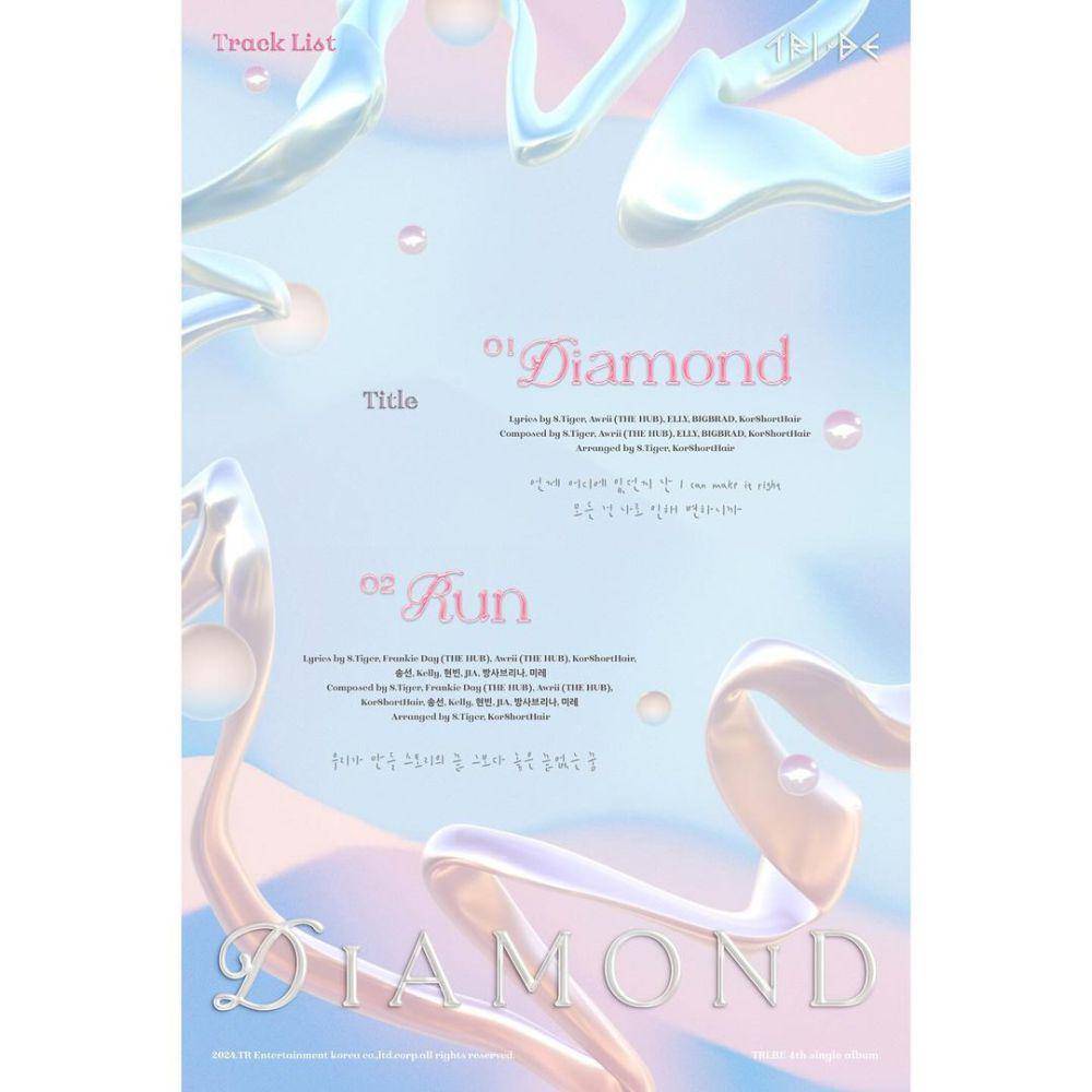 tracklist album DIAMOND (instagram.com/tribedaloca)