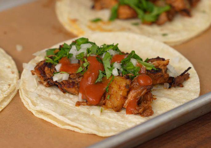 Resep Crockpot Al Pastor Taco, Kebab ala Meksiko Isi Daging Babi