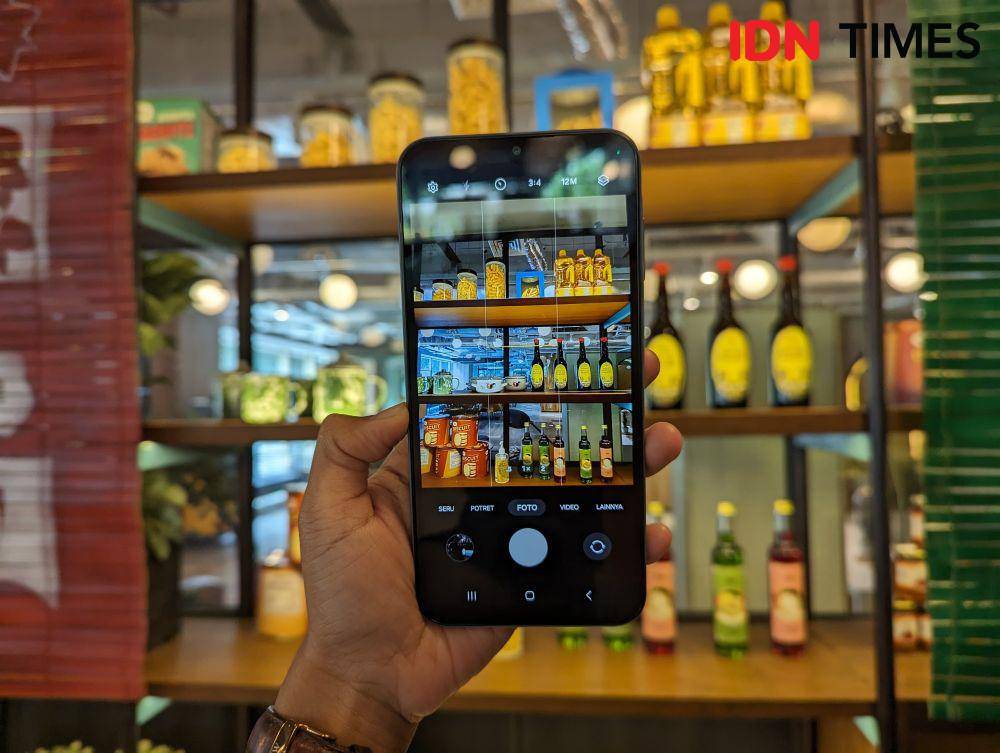 Samsung Galaxy A15 (IDN Times/Misrohatun)