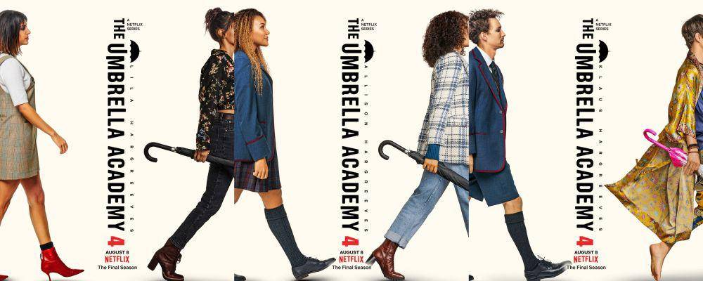 Poster The Umbrella Academy 4 (Instagram.com/netflix)
