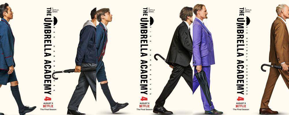 Poster The Umbrella Academy 4 (Instagram.com/netflix)