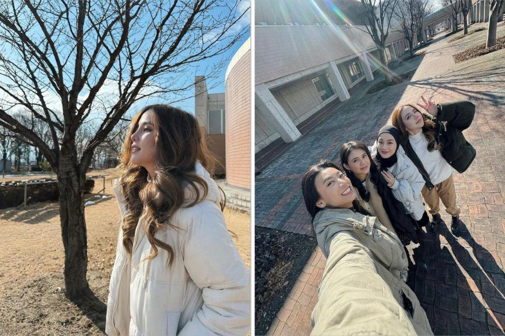 8 Potret Agatha Chelsea di Jepang, Tengah Syuting Proyek Film Baru!