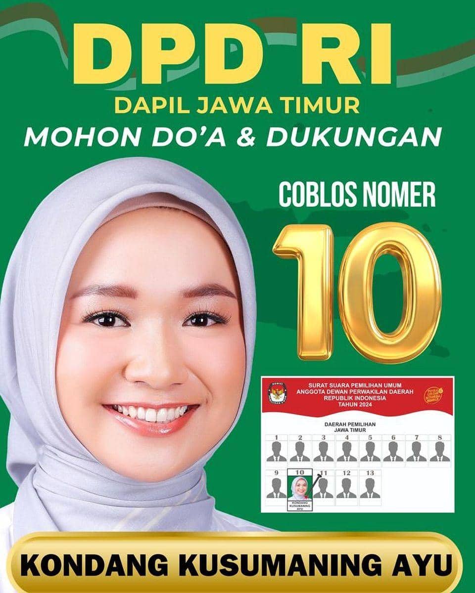 Sedang Unggul, Ini Profil 4 Caleg DPD Wilayah Jatim