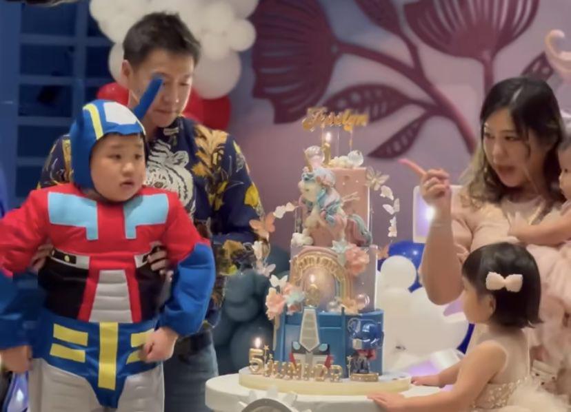 Potret Meriah Perayaan Ulang Tahun Triple J, Ketiga Anak Marcus Gideon