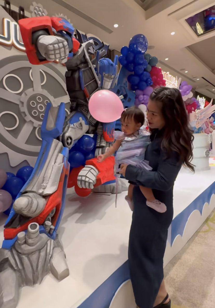 potret ulang tahun ketiga anak Marcus Gideon (Instagram.com/felicyangelista_)