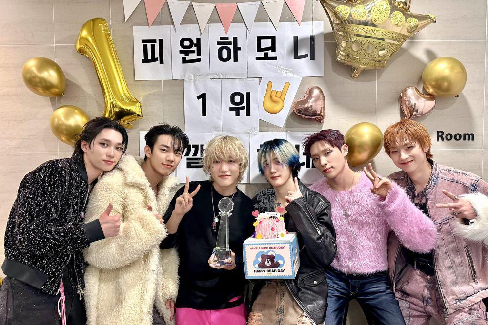 4 Grup KPop yang Meraih First Win di Acara Musik Mingguan pada 2024