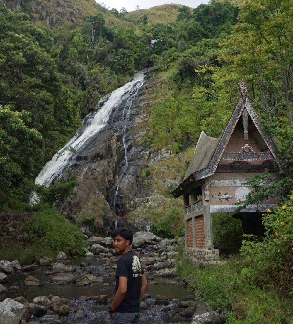 Air terjun Sitapigagan yang sakral, konon pendatang tak boleh pakai baju berwarna merah (dok.Difa Mulia)