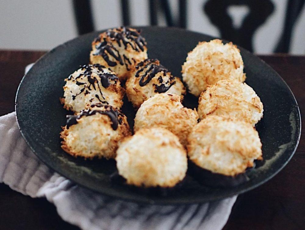 Resep Coconut Macaroon, Kukis Kelapa Sehat dan Lezat Bebas Gluten