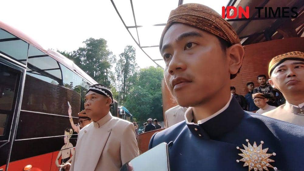 Cawapres nomer urut 02, Gibran Rakabuming Raka. (IDN Times/Larasati Rey)