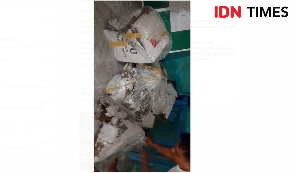 Kapal Pembawa Kotak Suara 10 TPS di Kepulauan Mentawai Karam