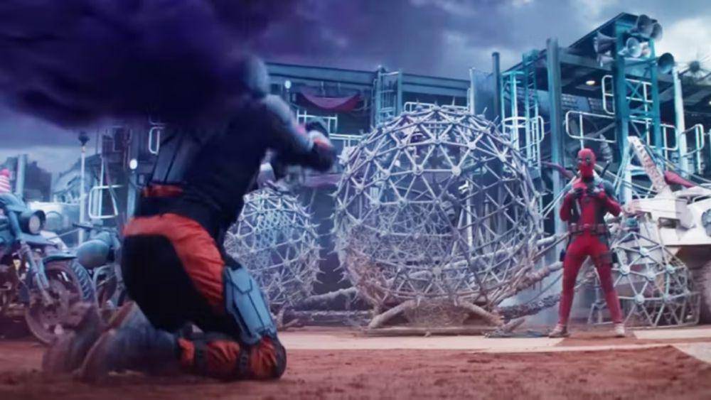 Minuteman diserang oleh Alioth di The Void. (dok. Marvel Studios/Deadpool & Wolverine)