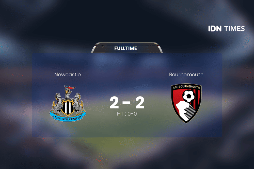 Duel Newcastle Vs Bournemouth Berakhir Antiklimaks