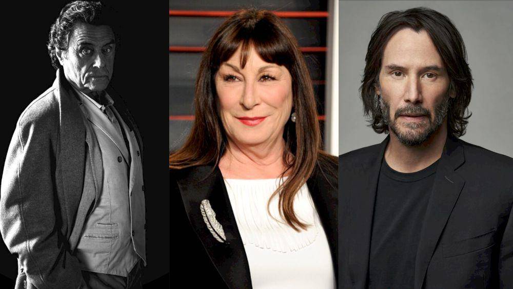 Ian McShane (dok.instagram/ianmcshanedaily) | Anjelica Huston (dok.instagram/anjelicashuston) | Keanu Reeves (dok.instagram/keanu.charles.reeves)