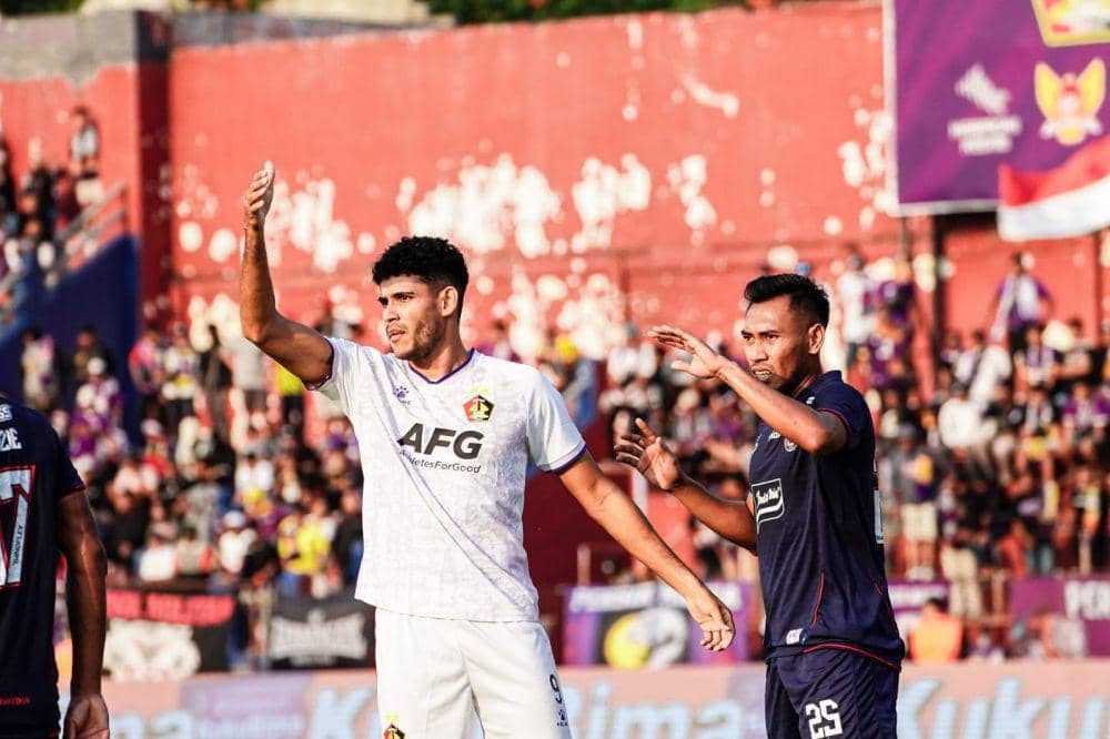 Striker asing asal Brasil, Jefinho saat bermain di Persik Kediri. IDN Times/ istimewa