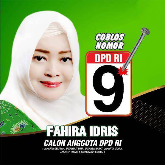 Caleg DPD RI Fahira Idris (Facebook.com/Fahira Idris)