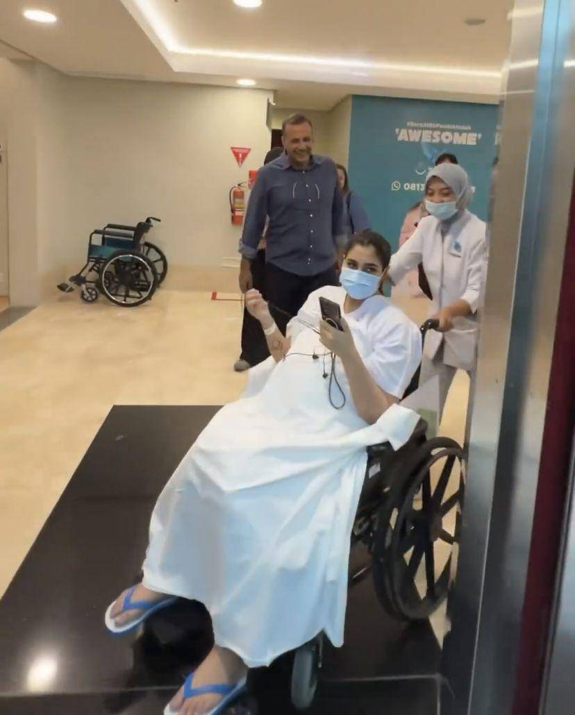 potret Tania Nadira melahirkan anak ke-4 (Instagram.com/tanianadiraa)