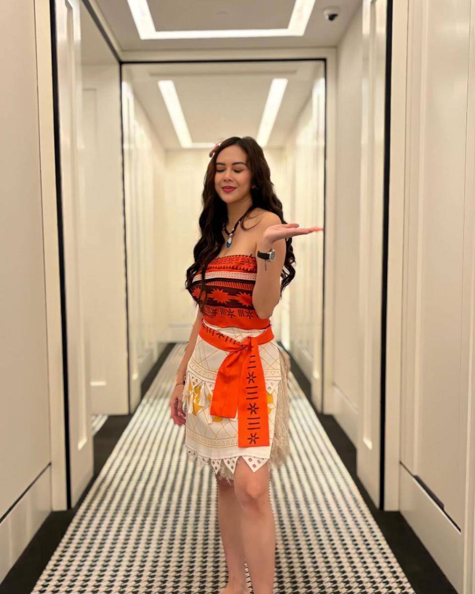 potret Aura Kasih dan anak di pesta ulang tahun Claire Herbowo (instagram.com/aurakasih)