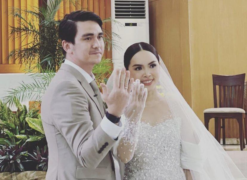 8 Momen Pemberkatan Nikah Chris Laurent dan Marcella Michelle