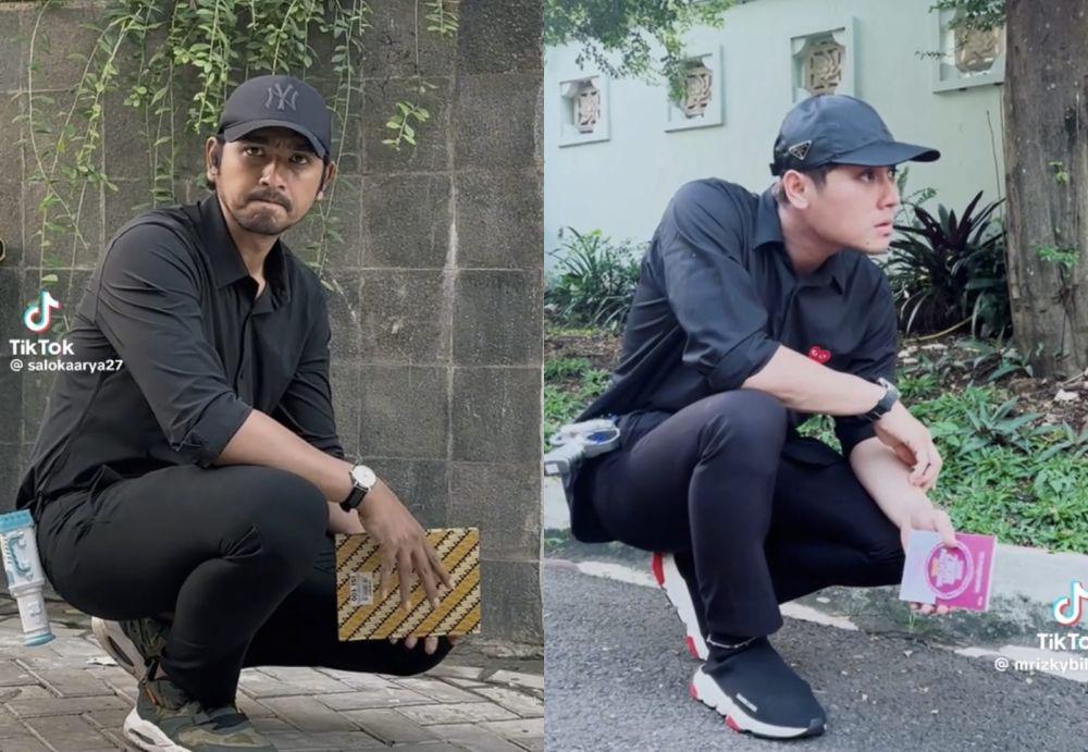 7 Gaya Seleb Parodikan Video Viral Mayor Teddy, Siapa Paling Mirip?
