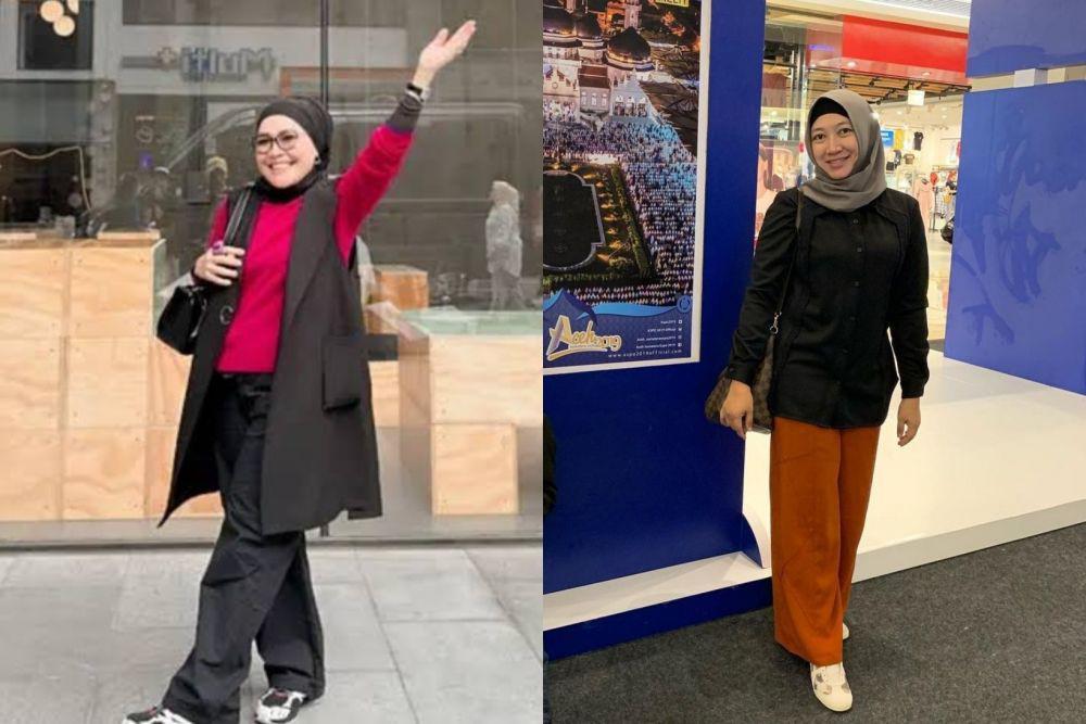 10 Adu Gaya Umi Kalsum Vs. Calon Besan, Kompaknya bak Bestie