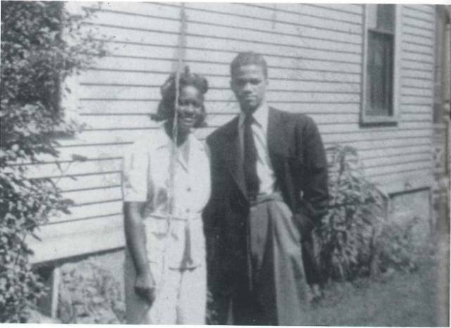 Potret Ella Little-Collins bersama Malcom X (alchetron.com)