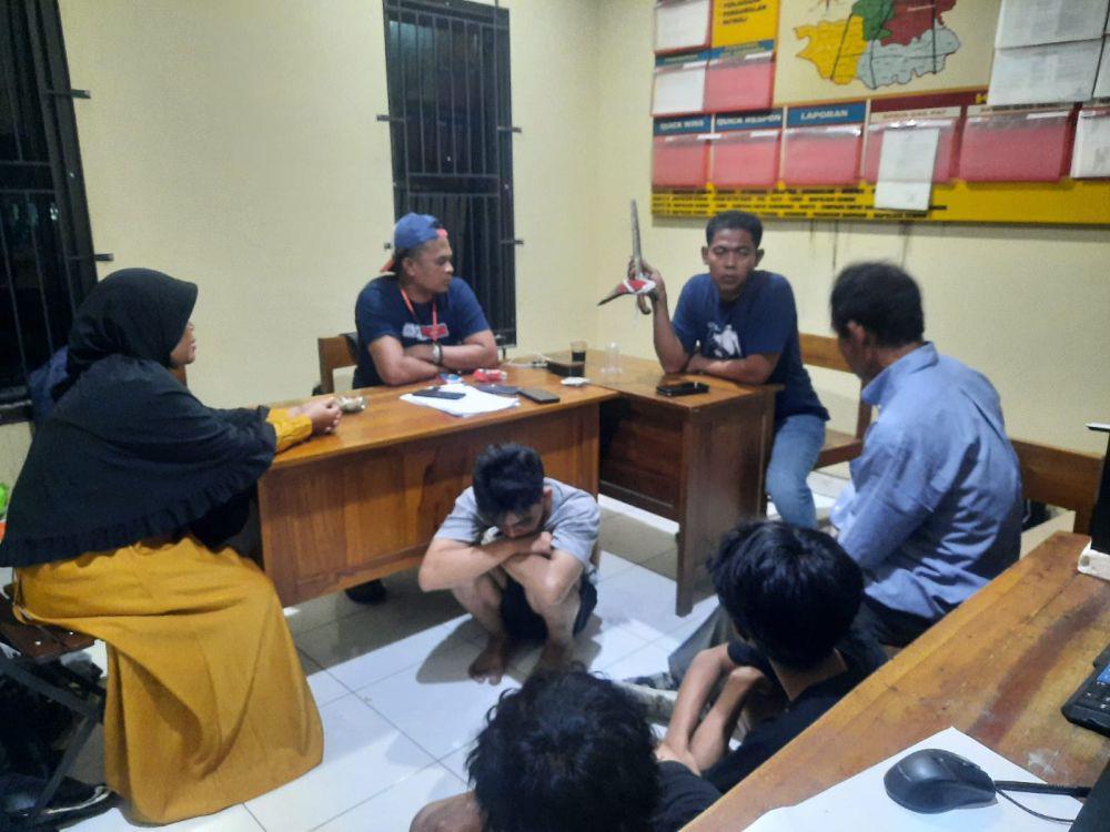 Bawa Keris Hendak Tawuran, 3 Remaja di Bantul Diamankan