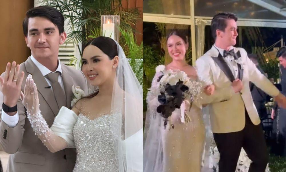 7 Gaya dan Makeup Pernikahan Marcella Michelle, Istri Christ Laurent