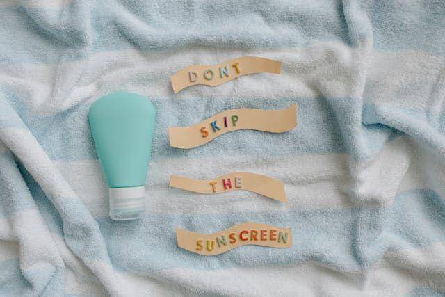 ilustrasi sunscreen (pexels.com/id-id/tara-winstead)