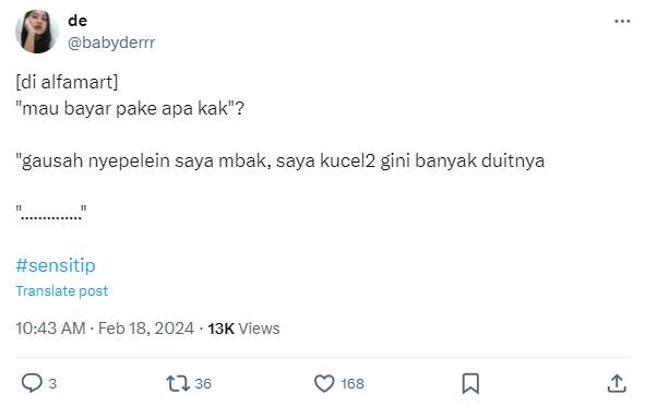 obrolan kocak warganet sama cewek yang lagi PMS (twitter.com/babyderrr)