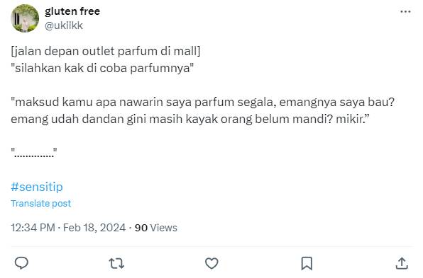 obrolan kocak warganet sama cewek yang lagi PMS (twitter.com/ukiikk)