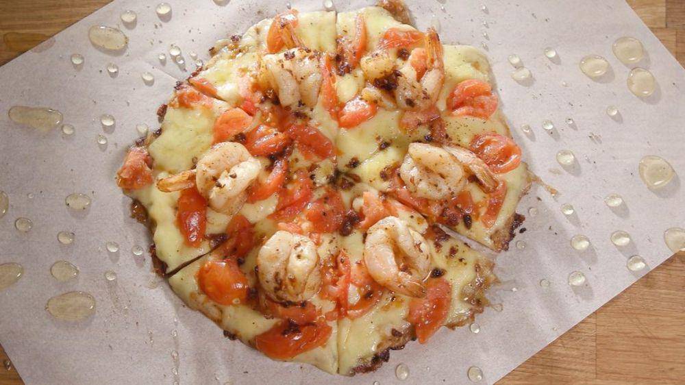 potret pizza udang madu ala Ryu Soo Young (instagram.com/funstaurant_kbs)