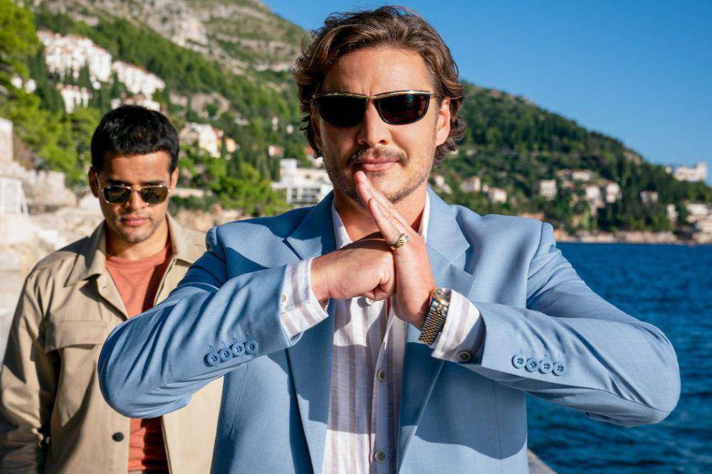 Pedro Pascal dalam film The Unbearable Weight of Massive Talent (dok. Lionsgate/The Unbearable Weight of Massive Talent)