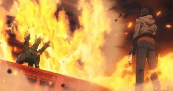 Cerberus meraung ke arah Jin-Woo ( Dok. A-1 Pictures / Solo Leveling )