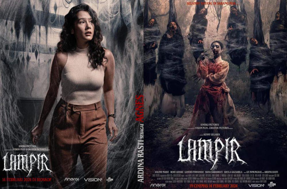 5 Film Horor yang Dibintangi Ardina Rasti, Comeback di Film Lampir