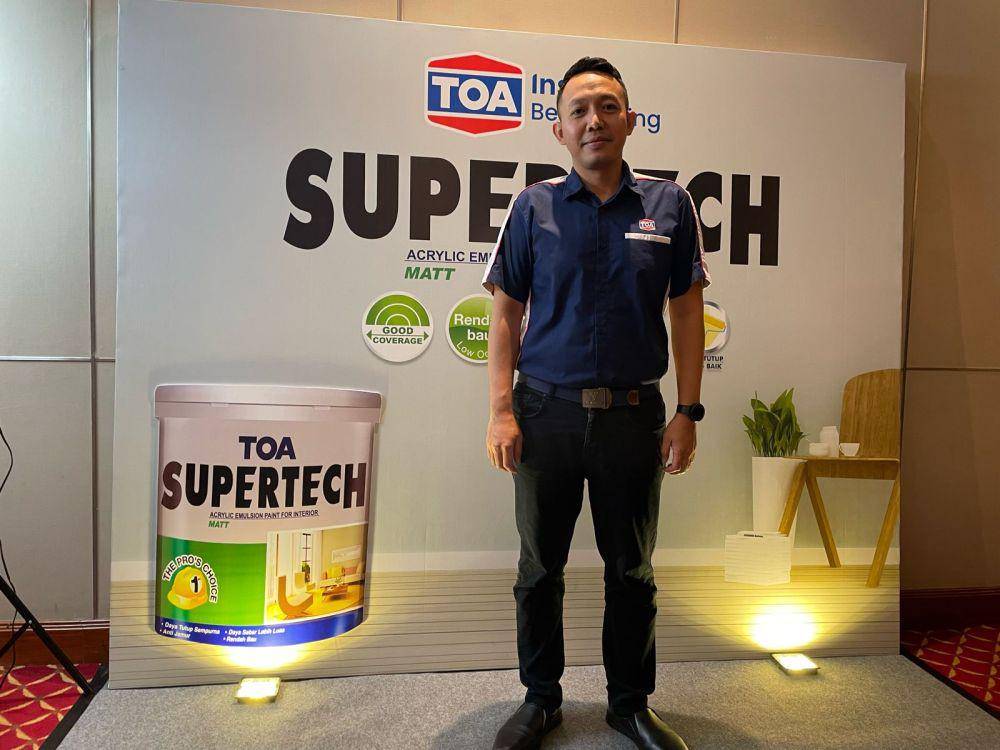 Cat Supertech asal Thailand diluncurkan di Medan (Dok.TOA)
