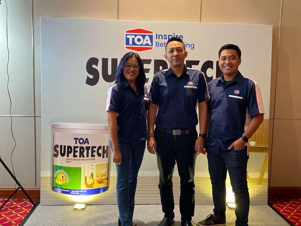 Cat Supertech asal Thailand diluncurkan di Medan (Dok.TOA)