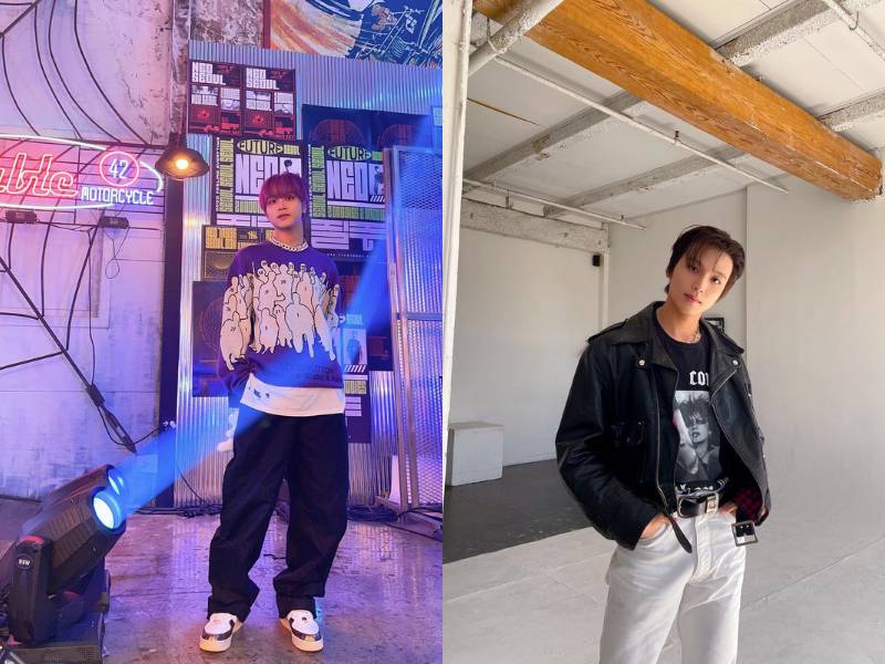 padu padan outer ala Haechan NCT (instagram.com/nct127)