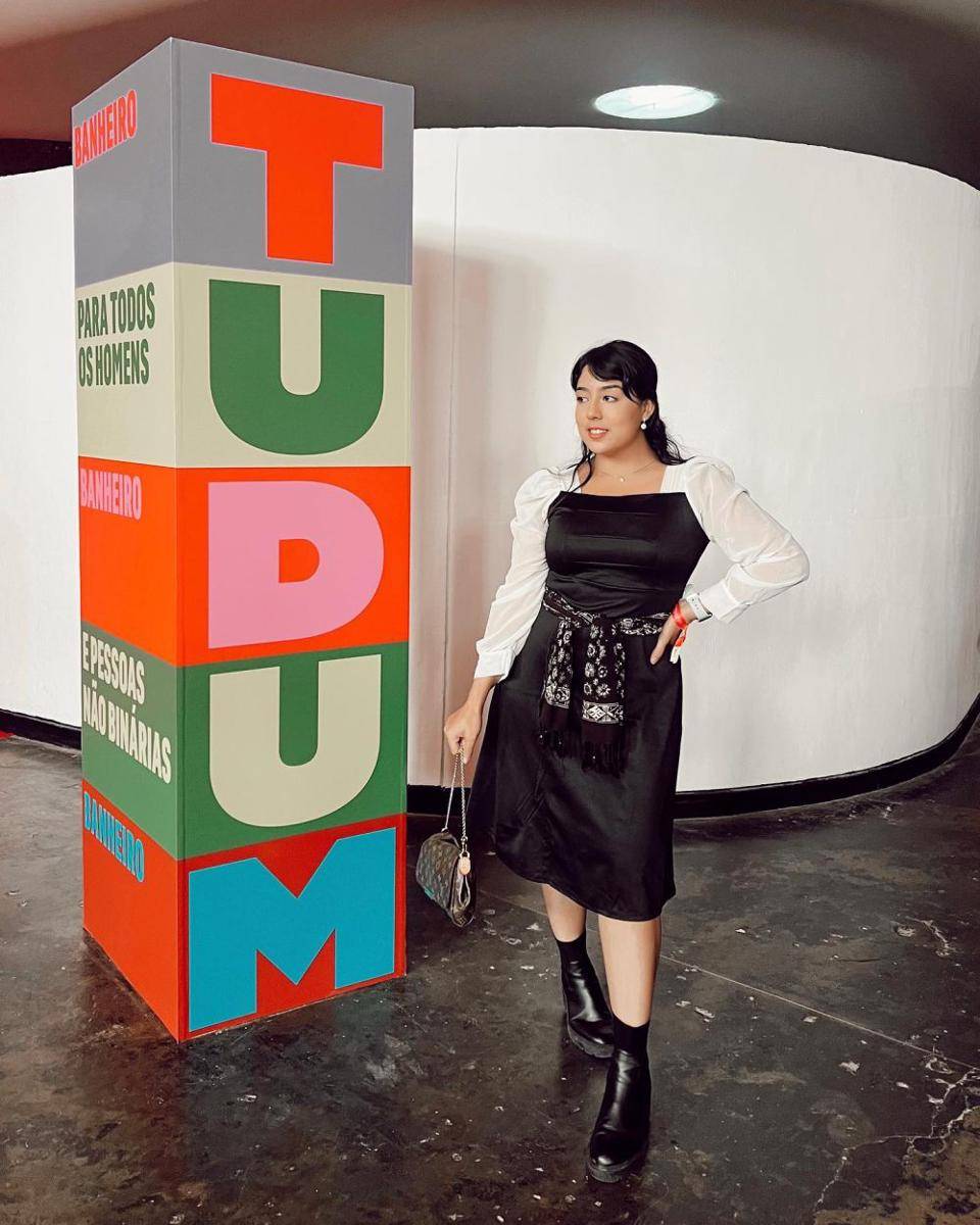 ide outfit untuk pemilik badan curvy ala artis (instagram.com/nessiejudge)