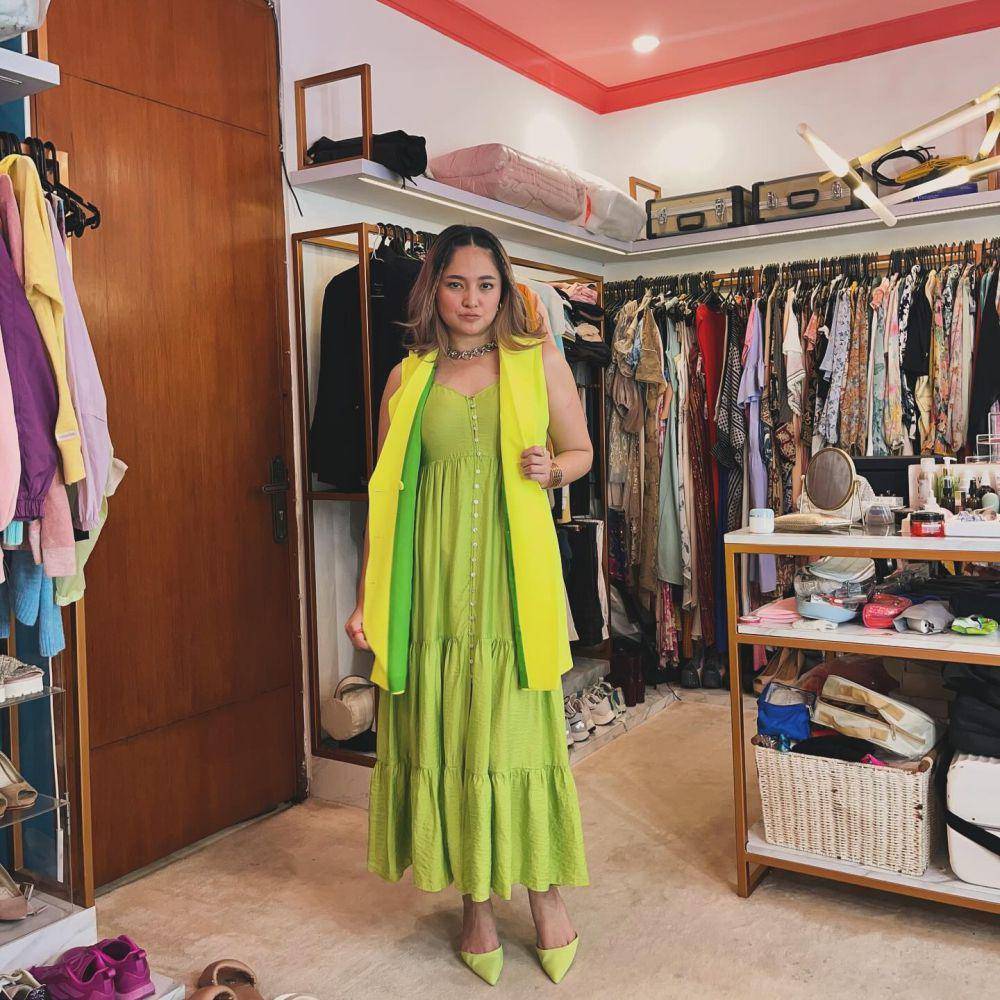 ide outfit untuk pemilik badan curvy ala artis (instagram.com/marshanda99)