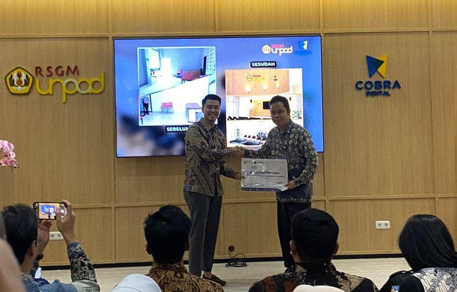 Hibah dari Cobra Dental, RSGM Unpad Kini Miliki Funcion Hall