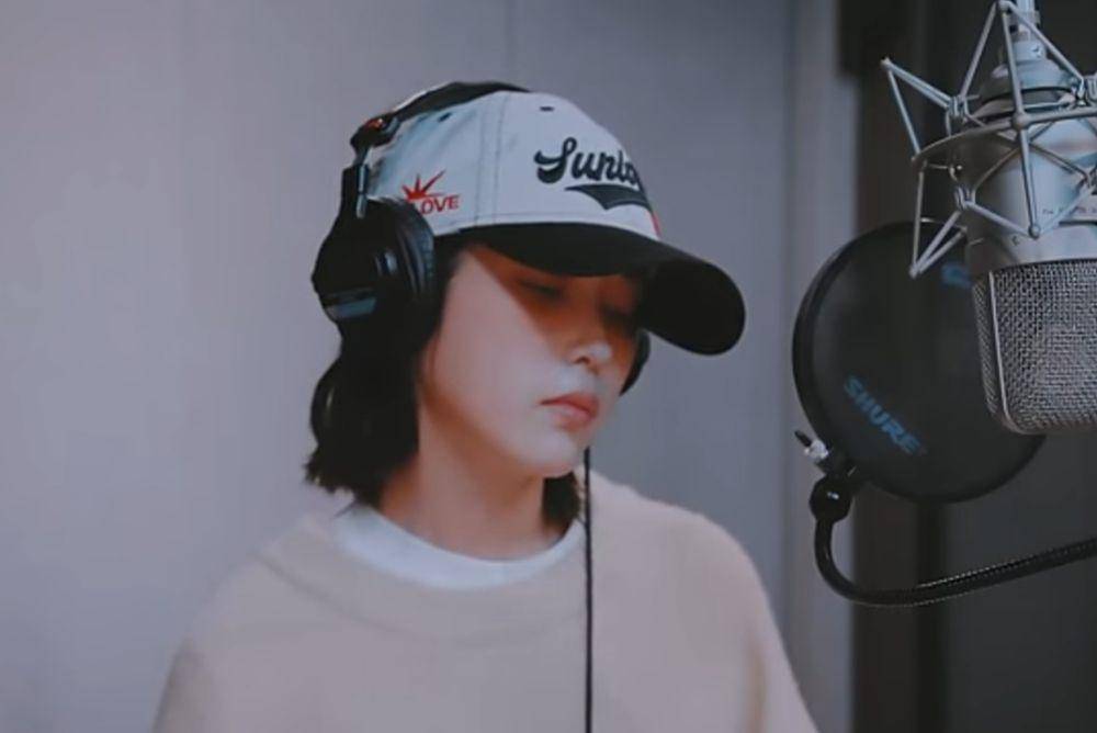 cuplikan IU 'Love Wins All' Recording Behind (youtube.com/@dlwlrma)